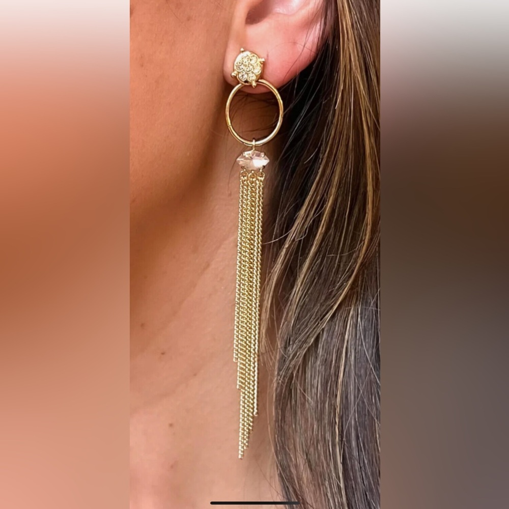 Stella & Dot Gracie Chandelier Earrings